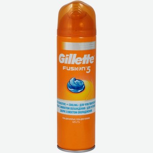 Gillette fusion гель для бритья cooling охлаждающий 200мл