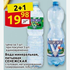 Купить Воду Негазированную 1.5