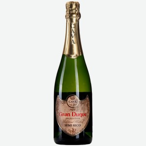 Кава полусладкая. Игристое вино "Gran Duque" seleccion Semi seco, Cava do. Cava шампанское полусладкое. Вино игристое кава Гран Дуке. Cava полусухое игристое.