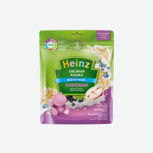 Каша молочная heinz овсяная с 5 мес 250 г