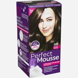 Черный каштан краска мусс для волос schwarzkopf perfect mousse 300