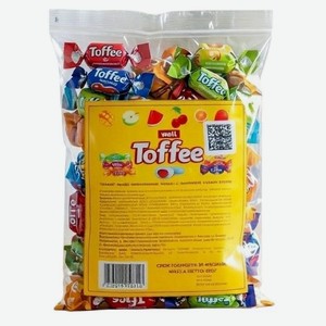 Конфеты жевательные Toffee, 1 кг