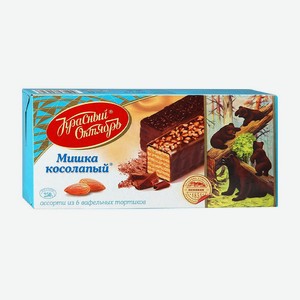 Торт Мишка Косолапый Вафельный 220г