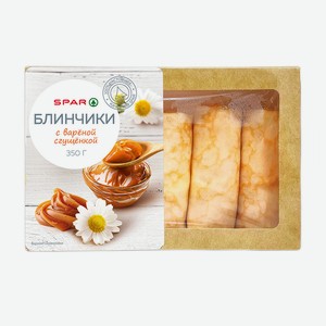 Блинчики Spar С Вареной Сгущенкой 350г