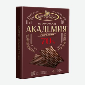 Шоколад Академия Горький 70% Какао 88г