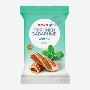 Пряники Заварные Spar Мята 250г