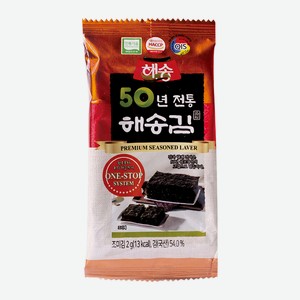Чипсы Нори Haesong С Кунжутным Маслом 2г