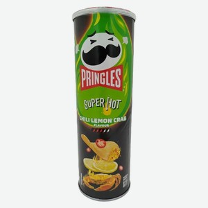 Чипсы картофельные Pringles Чили-лимон и рак, 110 г