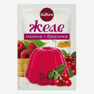 Желе «Айдиго» брусника малина, 50 г