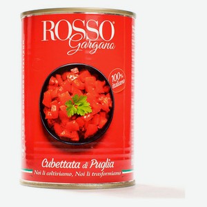 Томаты Rosso Gargano резанные в собственном соку Италия, 400 г