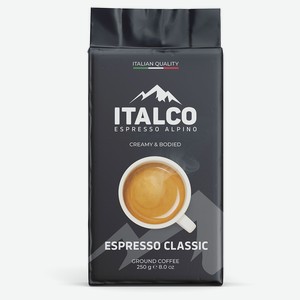 Кофе молотый Italco Espresso Alpino Espresso Classic, 250 г