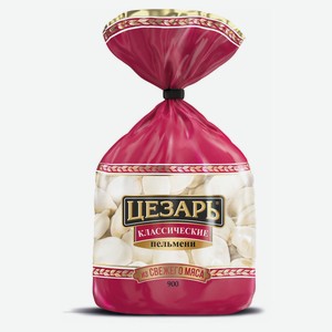 Пельмени «Цезарь» Классические из свежего мяса, 900 г
