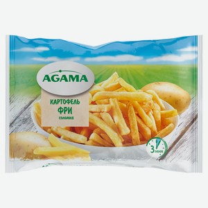 Картофель фри Agama соломка замороженный, 700 г