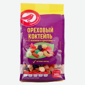 Ореховый коктейль АШАН Красная птица, 200 г