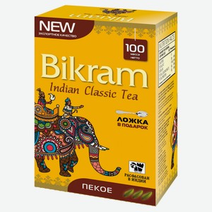 Чай черный Bikram Пеко Индия, 100 г