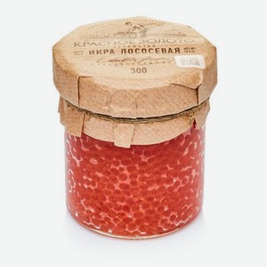 Икра горбуши «Красное Золото» зернистая, 300 г