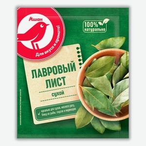 Лавровый лист АШАН Красная птица, 10 г