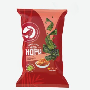 Чипсы Нори АШАН Красная птица с кимчи, 5 г