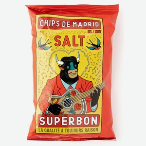 Чипсы картофельные Superbon с солью, 135г