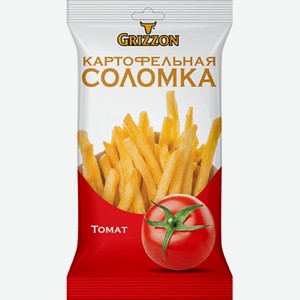 Соломка картофельная Grizzon томат, 80г