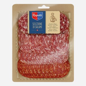 Ассорти колбас Rapelli Салями сыровяленое, 125г