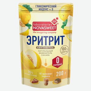 Подсластитель Novasweet Эритрит натуральный, 200г