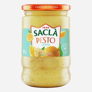 Соус Sacla песто с лимоном, 190г