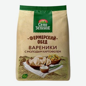 Вареники с молодым картофелем Село Зеленое 400г 400 г