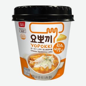 Рисовые клецки в соусе Cheese Topokki Yopokki 120г 120 г