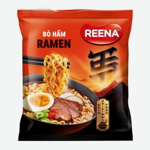 Лапша быстрого приготовления Рамен с острой говядиной Reena 115г 115 г