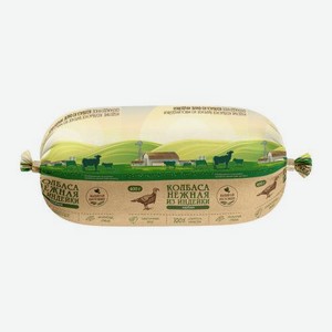 Колбаса Нежная из мяса индейки вареная 400г 400 г