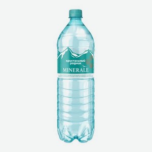 Газированная вода минеральная Кристальный Родник 1.5л