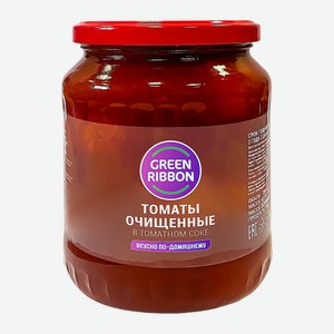 Томаты очищенные Green Ribbon 680г 680 г