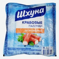 Крабовые палочки "Шхуна" (имит) заморож.500г Санта Бремор