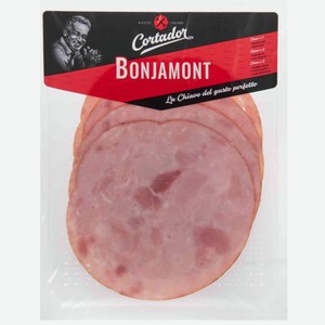 Ветчина вареная Cortador Bonjamont нарезка 120г