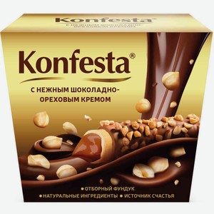 Набор конфет Konfesta с шоколадно-ореховым кремом 150г