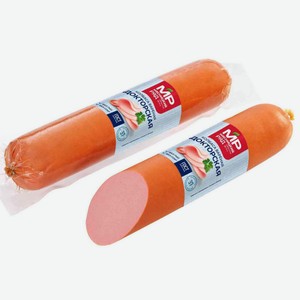Колбаса варёная Докторская Мясницкий ряд ГОСТ в белковой оболочке вес