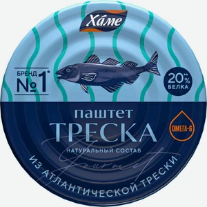 Паштет из трески Хаме 80г
