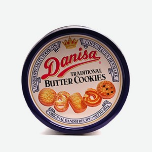 Печенье Butter Cookies сдобное, Danisa, 454 г, Индонезия
