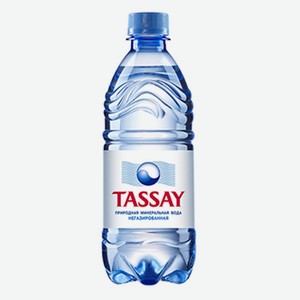 Вода минеральная негазированная, Tassay, 0.5 л, Казахстан