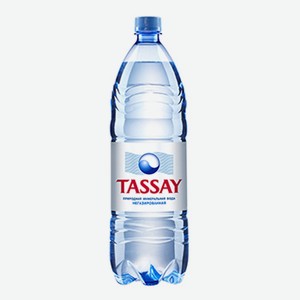 Вода минеральная негазированная, Tassay, 1.5 л, Казахстан