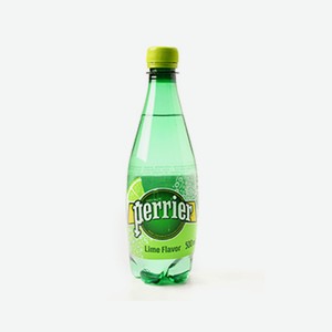 Вода газированная со вкусом лайма, Perrier, 0.5 л, Франция