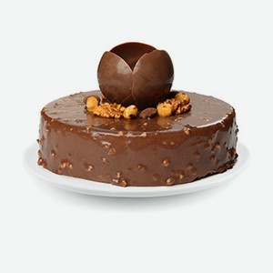Торт «Ореховый с пралине», «Азбука вкуса», 1 000 г, Россия