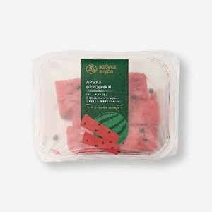 Арбуз брусочки, «Азбука вкуса», 300 г, Россия