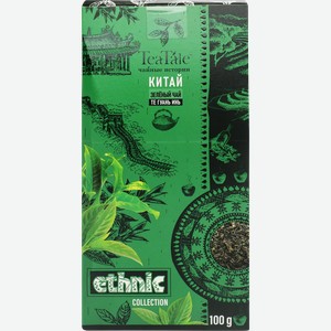Чай зеленый TEATALE TeaTale китайский, листовой, 100г