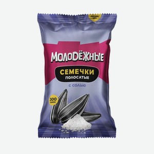 Семечки Молодежные полосатые, 300 г