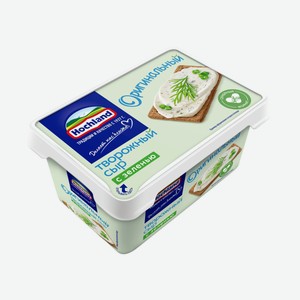 Сыр творожный c зеленью Hochland 47%, 380 гр