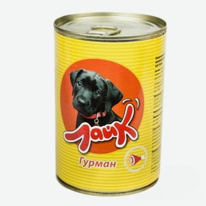 Корм Лайк, для собак, говядина и сердце, 850 гр