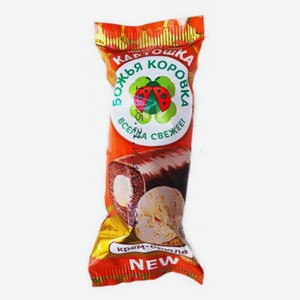Сырок творожный Божья Коровка крем-брюле, 40 г