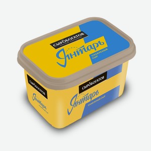 Сыр плавленый Янтарь Сыробогатов Family, 400 г